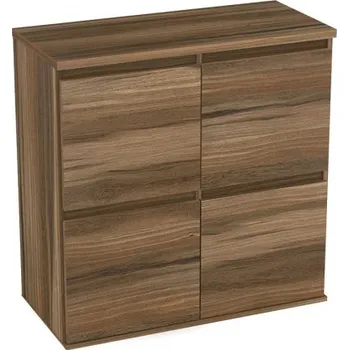 Komoda Komoda s 4 kontejnerovými zásuvkami REA Amy 17 - ořech rockpile