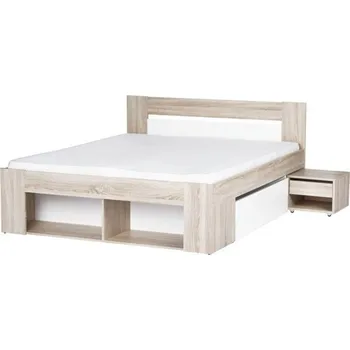 Postel Postel Milka se šuplíky 140cm