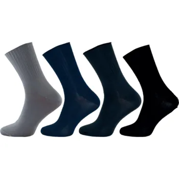 Pánské ponožky Ponožky NOVIA Lycra Diabet MIX 5 párů 44-45