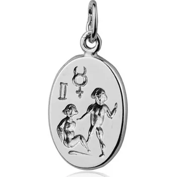 Přívěsek Šperky4U Stříbrný přívěsek znamení BLÍŽENCI - CS3002-6