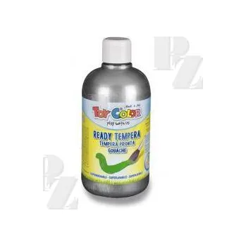 Výtvarná barva Temperová barva 500ml stříbrná, Toy Color