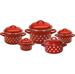 Metalac SBSCO-10-1 červený puntík 5 ks