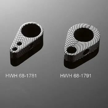 Highway Hawk Highway Hawk Objímka 25mm pro dvojité plynové lanko, karbon 25