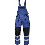 ČERVA Montérkové zateplené kalhoty s laclem MAX REFLEX Winter, modrá/černá 0302031043