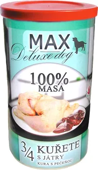 Krmivo pro psa Sokol Falco Max Deluxe dog 3/4 kuřete s játry 1200 g