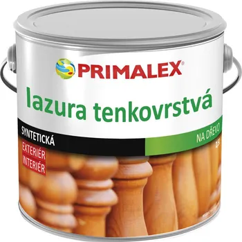 lazura Primalex Lazura tenkovrstvá 2,5 l