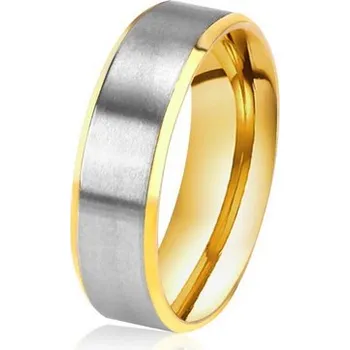 Prsten Šperky4U Ocelový prsten, šíře 6 mm, vel. 62 - velikost 62 - OPR0086-P-62