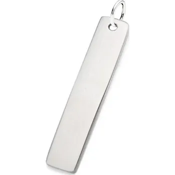 Přívěsek Šperky4U Ocelový přívěšek - obdélník 6 x 32 mm - DR1175