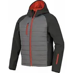 Kombinovaná bunda Issa BONNY, šedo-černá IS04094B