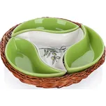 Banquet Olives mísa v košíku 23 cm 4 ks…