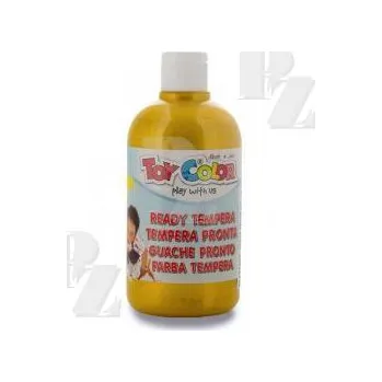 Výtvarná barva Temperová barva 500ml zlatá, Toy Color