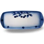 Thun 1794 Podnos, český porcelán, 35 cm, modré třešně, Thun