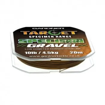 Rybářská šňůra Gardner Target Speciskin hnědá 20 m