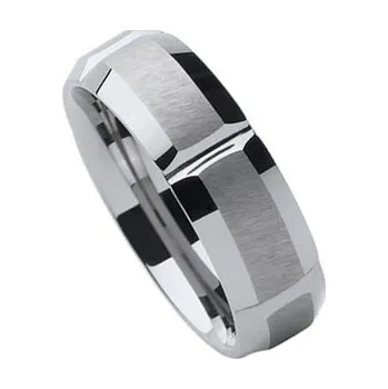 Prsten NUBIS® NWF1058 Dámský snubní prsten wolfram - velikost 52 - NWF1058-52