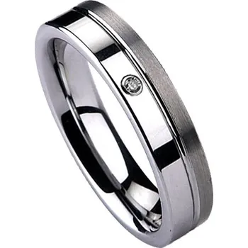 Prsten NUBIS® NWF1001 Dámský snubní prsten se zirkonem - velikost 50 - NWF1001-Zr-50