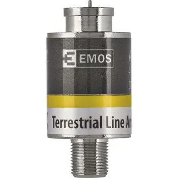 Anténní zesilovač Emos ANTÉNNÍ LINKOVÝ ZESILOVAČ SIGNÁLU DVB-T/T2 30db