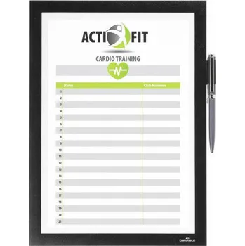 DURAFRAME Note A4 - Černá