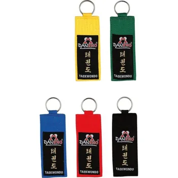 DANRHO Klíčenka Kyu Taekwondo - velikost: černá - Prodloužená možnost vrácení zboží do 60 dní.