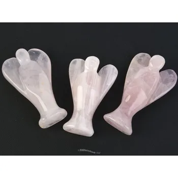 Přírodní kámen Růženín andělíček 5.4 - 6cm
