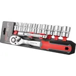 Levior Gola sada + ráčna 1/2" 12 ks