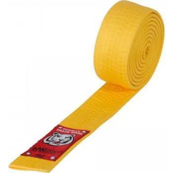 Pásek na kimono DANRHO Budo pásek DANRHO Junior žlutý - velikost: 260 - Prodloužená možnost vrácení zboží do 60 dní.