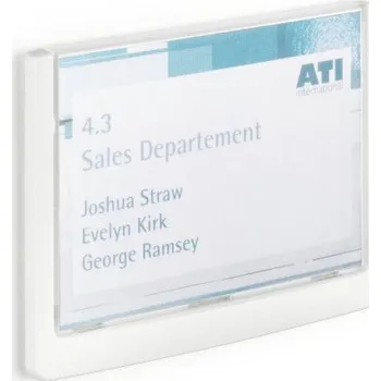 Informační tabulka Orientační tabulka CLICK SIGN 149x105,5 mm - Bílá