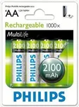 Philips MultiLife NiMh AA 4ks
