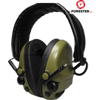 Příslušenství pro sportovní střelbu Elektronická sluchátka Glowiser LT-Al pro střelce - Zelená