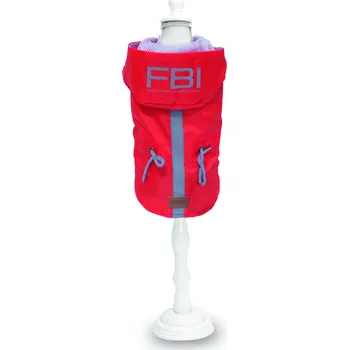 Obleček pro psa Psí obleček Croci Vancouver FBI | červená