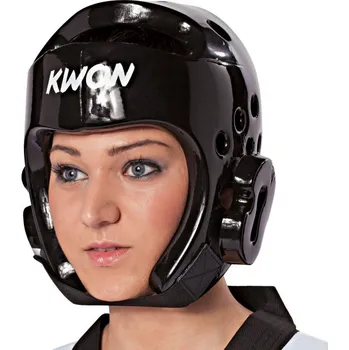Kimono KWON Pěnová helma na Taekwondo KWON černá - velikost: S - Prodloužená možnost vrácení zboží do 60 dní.