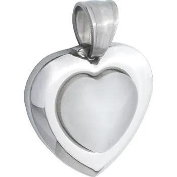 Přívěsek Dámský přívěsek srdce Valentýn z chirurgické oceli S580100