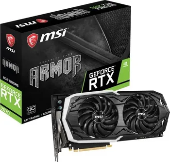 Grafická karta MSI GeForce RTX 2070 Armor 8G OC