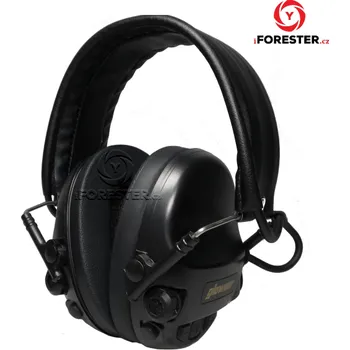 Příslušenství pro sportovní střelbu Elektronická sluchátka Glowiser LT-Al pro střelce - Černá