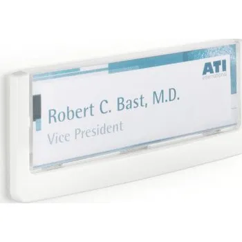 Informační tabulka Orientační tabulka CLICK SIGN 149x52,5 mm - Bílá