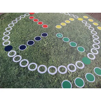 Hrací plocha pro Člověče nezlob se - bannerové plátno