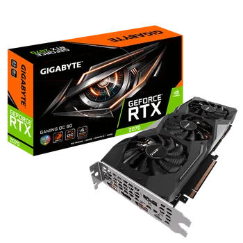 Grafická karta Gigabyte GeForce RTX 2070 Gaming OC 8 GB (GV-N2070GAMING OC-8GC)