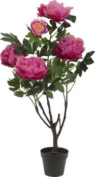 Umělá květina Europalms růžová pivoňka 90 cm