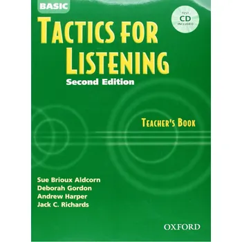 Anglický jazyk Tactics for Listening Basic Second Edition Teacher's Resource Pack - J. C. Richards + [CD]