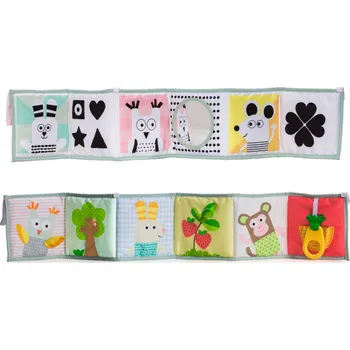 Hračka pro nejmenší Taf Toys Knížka 3v1 pro nejmenší