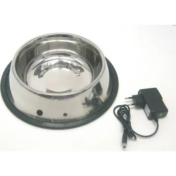 Miska pro psa Nerezová vyhřívaná miska pro psa, kočku, vyhřívaná napáječka 2800 ml TF91 12V / 230V / 22W