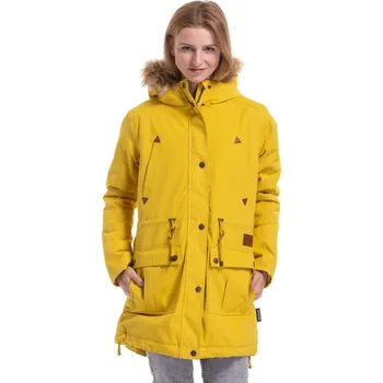 Dámská parka Meatfly Rainy F Yellow