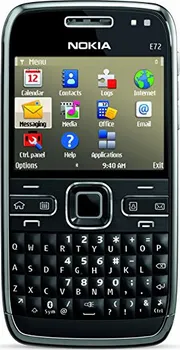 Mobilní telefon Nokia E72 Černá