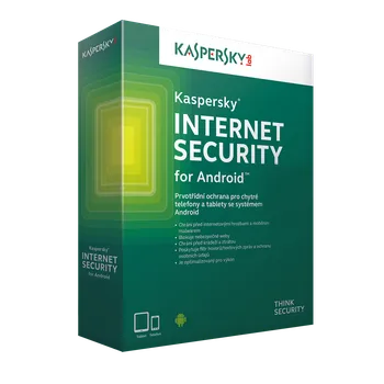 Antivir Kaspersky Internet Security Android obnova 3 zařízení 1 rok