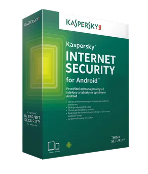 Antivir Kaspersky Internet Security Android obnova 3 zařízení 1 rok