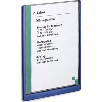 Informační tabulka Orientační tabulka CLICK SIGN A4 na výšku - Modrá