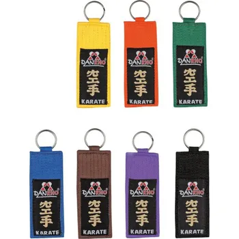 DANRHO Klíčenka Kyu Karate - velikost: černá - Prodloužená možnost vrácení zboží do 60 dní.