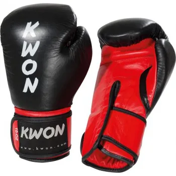 Lapa na box a MMA KWON Boxovací rukavice KWON KO Champ černo-červené - velikost: 12 oz. - Prodloužená možnost vrácení zboží do 60 dní.