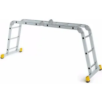 Žebřík Žebřík čtyřdílný kloubový FORTE 1,23 m, 4x4 příček, 4413 ALVE