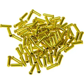 Lanko pro jízdní kolo Koncovka lanka, zlatá