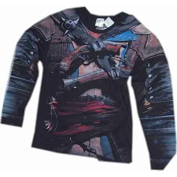 Pánské tričko SPIRAL.Značkové tričko s dlouhým rukávem Assassins.500019